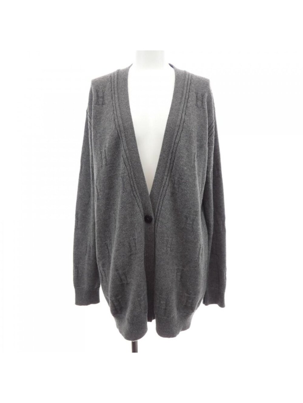 Hermes Cardigan Gray